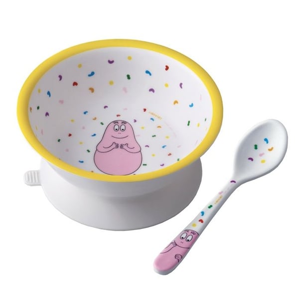 Sugskål med sked Barbapapa