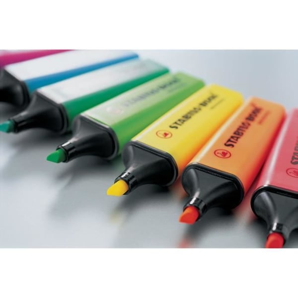 STABILO Fodral med 4 Skrivmarkerare Bläck Boss Original