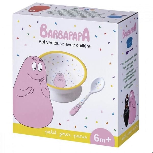 Sugskål med sked Barbapapa