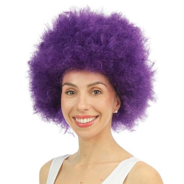 Afroperuk - LITEN CLOWN - Violett - Mixad - Vuxen - Original
