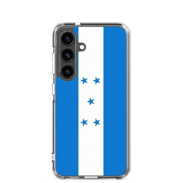 Mobilskal – Honduras flagga – Kompatibel med Samsung Galaxy S22 – Mjuk fodral – Slitstark och stötsäker – Pixelforma
