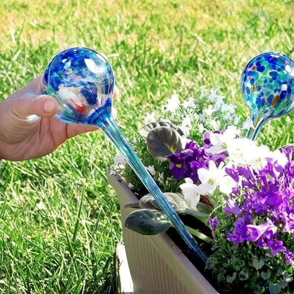 Automatisk vattning - TELE SHOPPING - Aqua-Loon Automatisk bevattningsballongklot - Blå - 9cm x 30cm