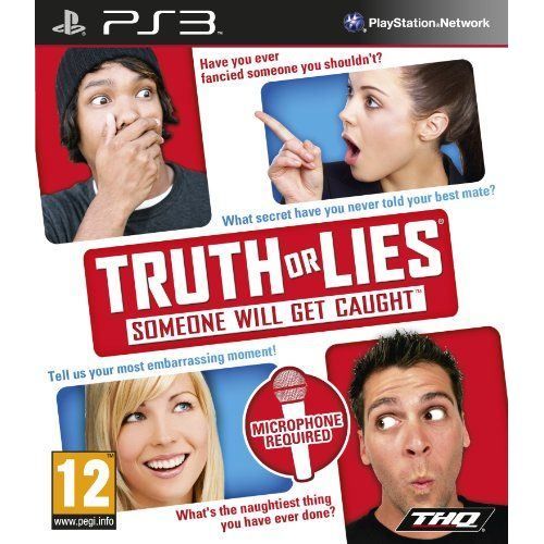 Sällskapsspel - THQ - Sanning eller Lögner - Multispelare upp till 8 - Lögndetektorn - 3000 frågor