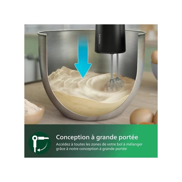 Philips Håndmixer serie 5000 sort (HR3781/20)