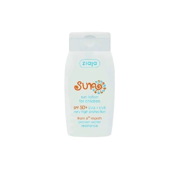 Solkräm - Ziaja - Barnlotion - SPF50+ - 125ml - UV-skydd