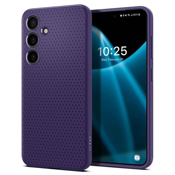 Spigen Liquid Air - Cover til Samsung Galaxy S24 (Mørk lilla)