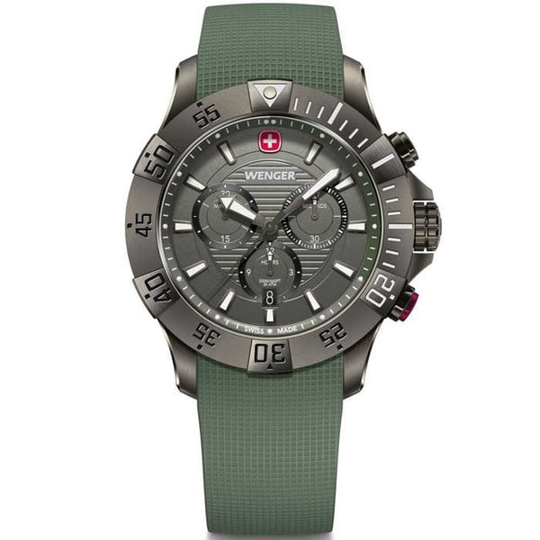 Klocka - WENGER - Seaforce Chronograf - 43mm - 20ATM - Kvarts - Sportig
