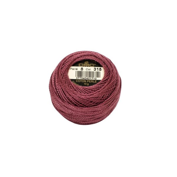 Coton perlé DMC art 116, storlek 8 - nystan om 80m - Att 315