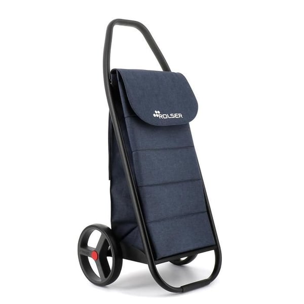 Kundvagn - ROLSER - Com Polar - 8 Svart Tube - Aluminium - 53 liter - Fällbar