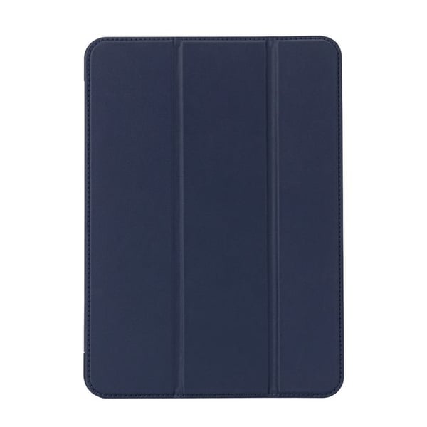 Fodral för iPad Pro 11 tum 2025 Ställfunktion med Magnetisk Tri-Fold Lock Decoded Marinblå