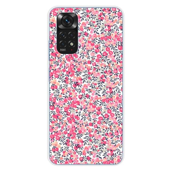 Silicone-fodral - Kompatibel med Xiaomi Redmi Note 11 4G - design liberty wiltshire rose