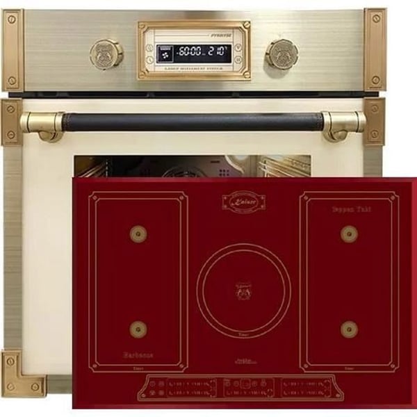 Kaiser EH 6427 ElfAD Inbyggnadsugn + KCT 7797 FI Induktionshäll RotEm