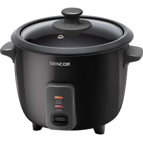 Sencor elektrisk riskokare - SRM 0601BK - Riskokare med indikatorlampor, 300 W, svart