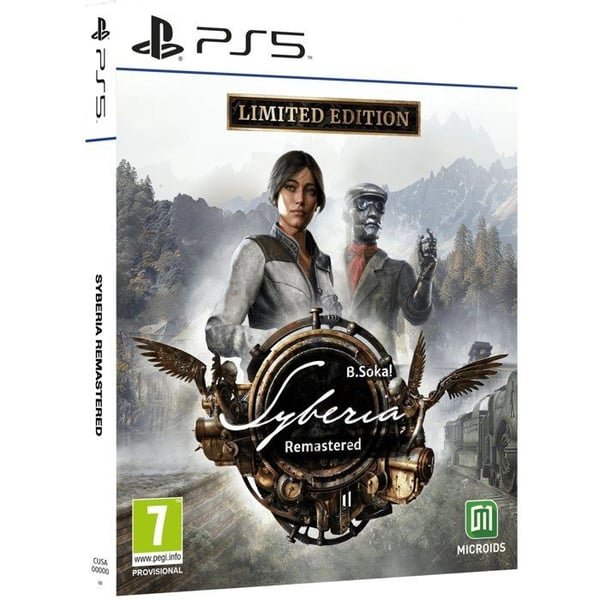 Syberia Remastered Limited Edition PS5