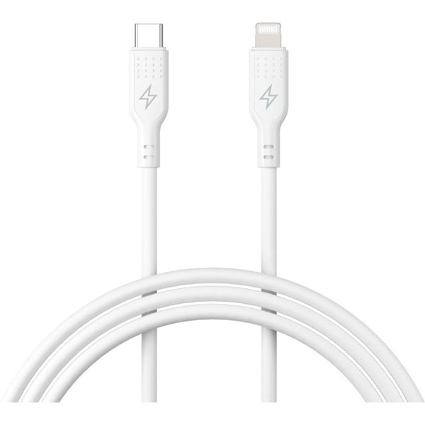 Datakabel - ALZAPOWER - SilkCore - USB-C till Lightning - 2m - MFi - Snabbladdning