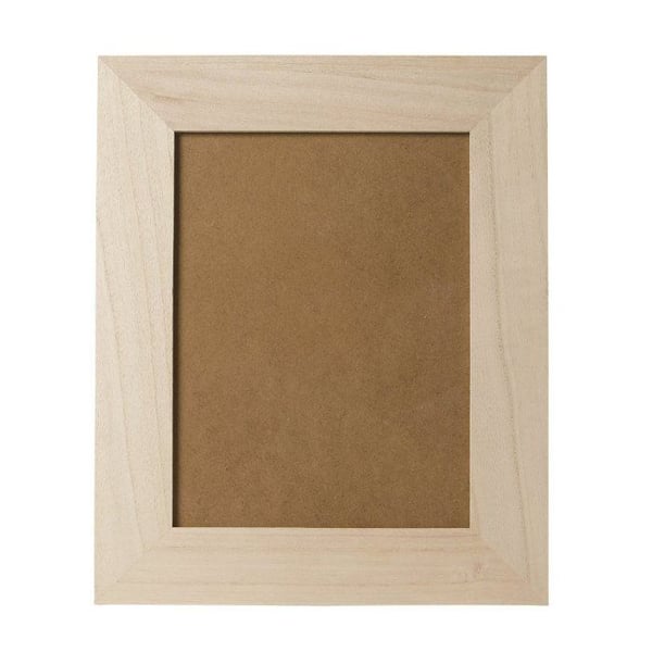 MégaCréa DIY - Ramat foto i glas i trä 26 x 32 cm