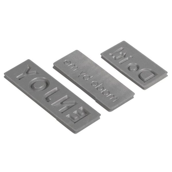 Tillverkad av mig, NJUT, Gör det! , 30x15mm, 40x15mm, 50x15mm, 3 stycken
