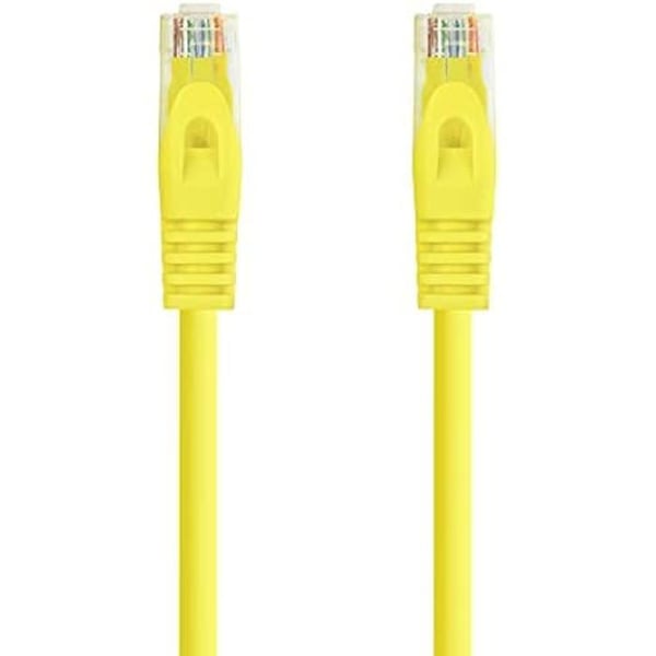 Nätverkskabel Ethernet - NANO KABEL - 10.20.1801-Y - Cat.6A UTP - 1,0 m - 100% koppar - Gul