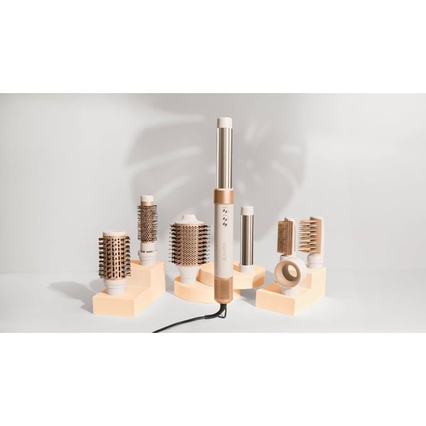Muotoiluharja - CECOTEC - CeramicCare AirGlam - Keraaminen pinnoite - Väritys: samppanja - 1400 W