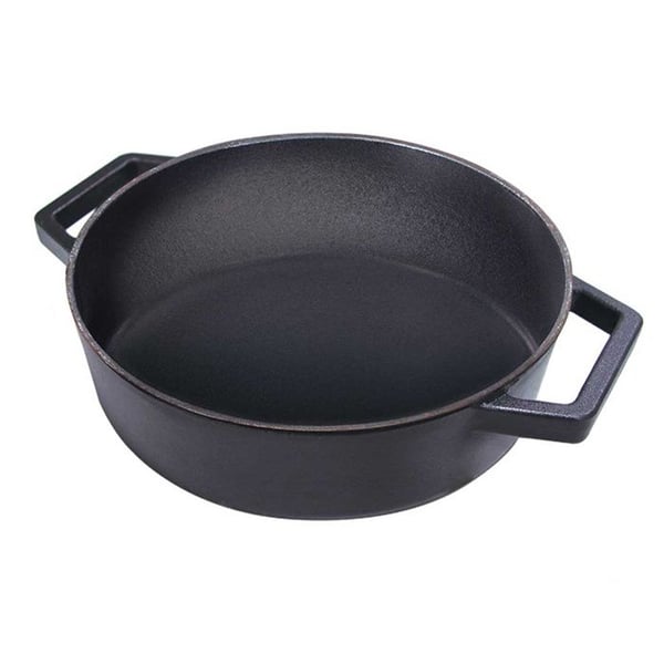 Støbejernsgryde - BERLINGERHAUS - BH-6493 - 26 cm - Med låg - Samling Black Rose