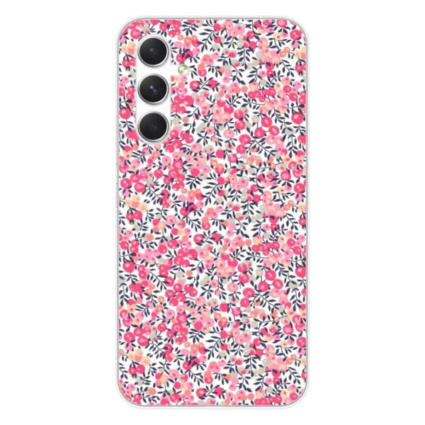 Tryckt silikonfodral kompatibelt Samsung Galaxy A54 5G Liberty Wiltshire Rose