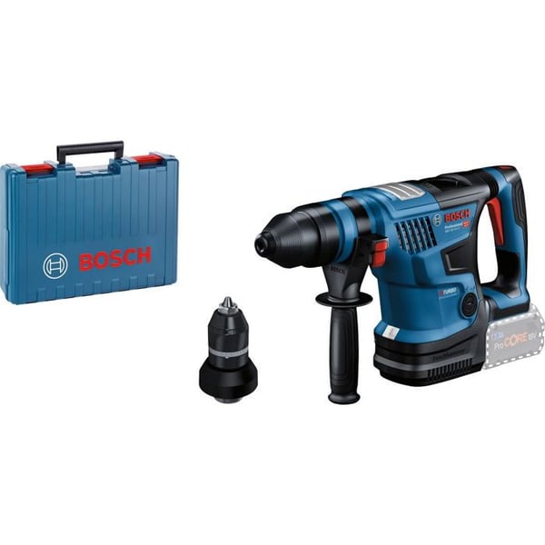 Professionell slagmejsel BOSCH AKU GBH 18V-34 CF med väska 0.611.914.021 (utan batteri)