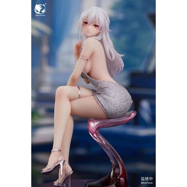 Statuett - BEARPANDA - Originalkaraktär - 23 cm - Plast - Resin - Inomhus