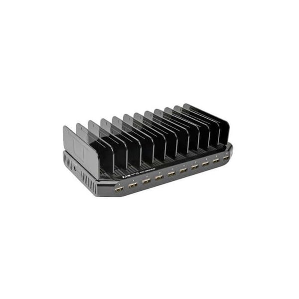 KVM-switch - Tripp Lite - U280-010-ST-CEE - Svart - USB - 10 laddningsportar