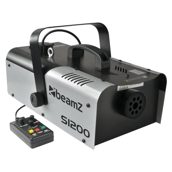Rökmaskin - BEAMZ - S1200 MKII - 1200 Watts - tank 900 ml - fjärrkontroll