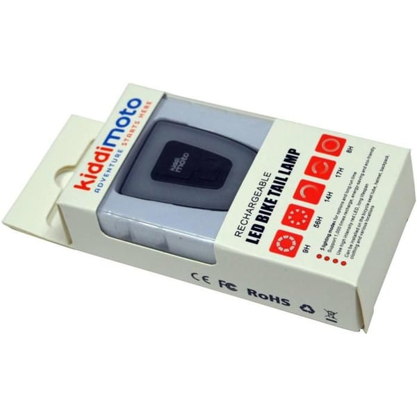Kiddimoto - USB LED cykellampa