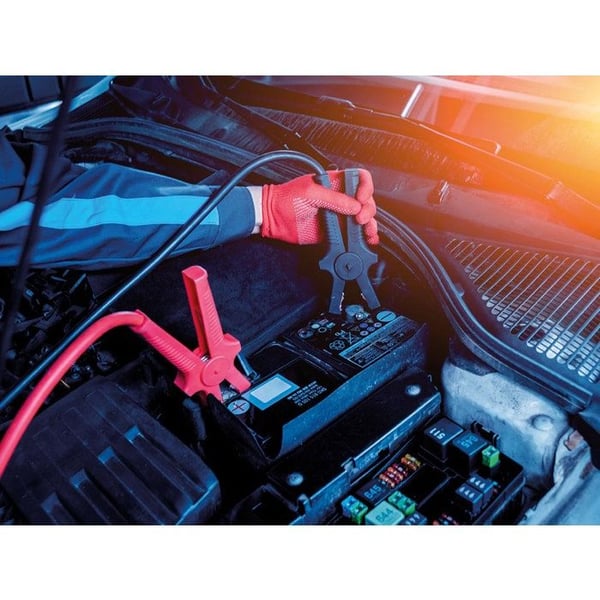Startkabel - PEREL - 25 mm² - 3,5m - 350A - Isolerad TÜV/GS