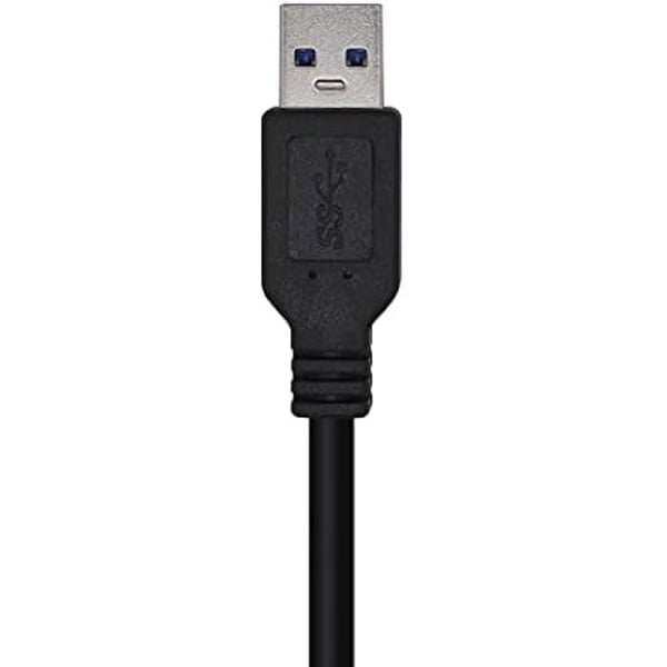 AISENS A105-0447 USB 3.0-kabel, typ A/M-A/M, svart, 2,0 m