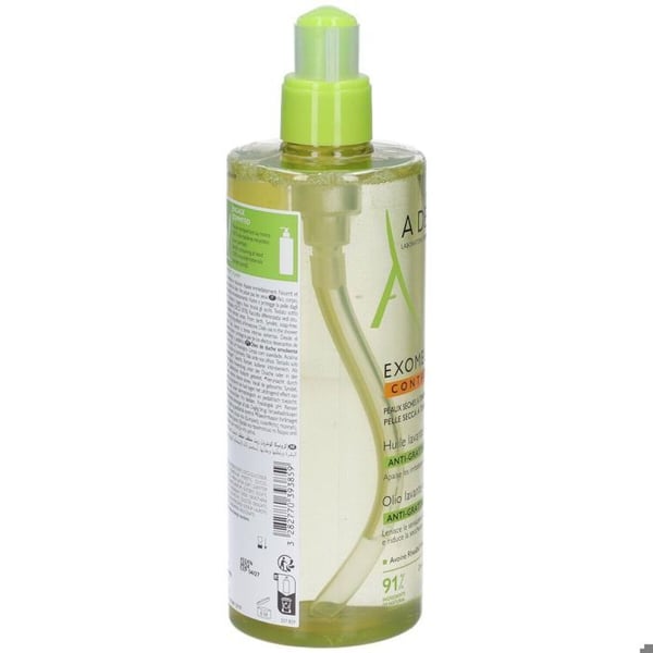 A-DERMA Exomega Control Tvättolja För Emollient Hud, Torr och Atopisk 500 ml