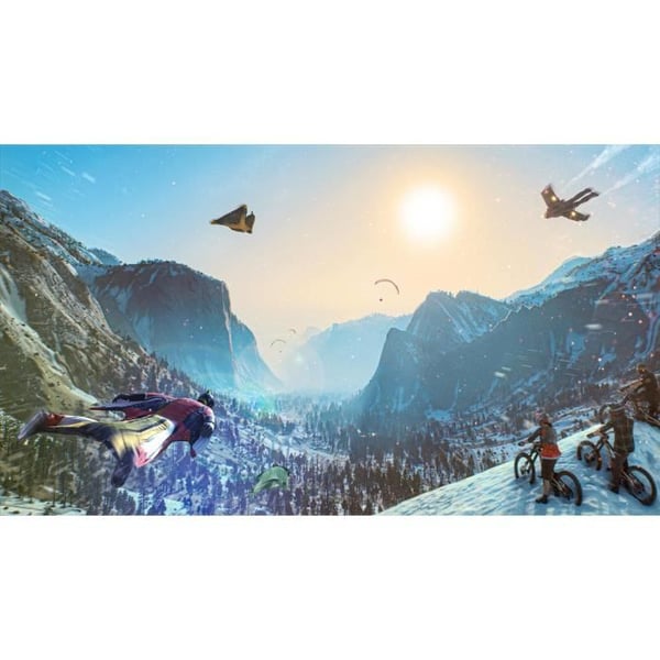 PS5-spel - Ubisoft - Riders Republic - Extremsporter - Onlineläge - PEGI 12+