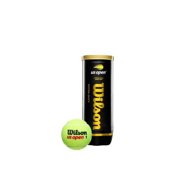 Tennisbollar - WILSON - US Open - Extra Duty Filt - Gul - Vuxen