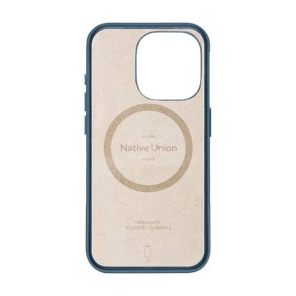 Beskytterskal - NATIVE UNION - iPhone 16 Classic - Stødsikkert - Ergonomisk - Blå