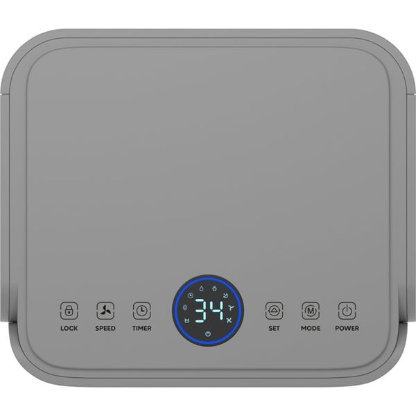 Avfuktare - SIGURO - DH-B601Y - 10L/dag - 30 m2 - Tvättbart nylonfilter
