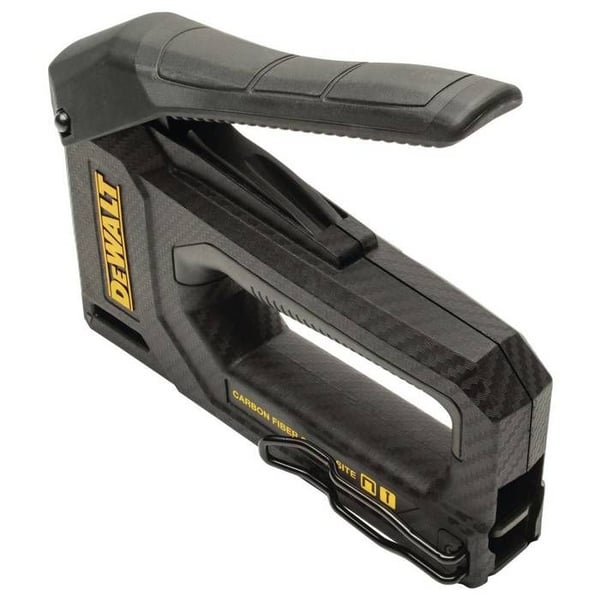 Häftapparat - DEWALT - DWHT80276-0 - Kolfiberskal - Baklastning - Kraftiga häftklamrar och spikar