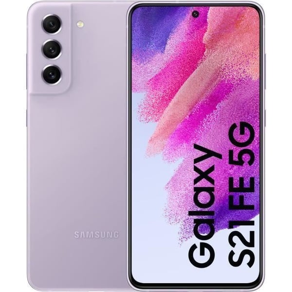 SAMSUNG Galaxy S21 FE 128GB Lavendel - Renoverad - Bra skick- REFURBISHED