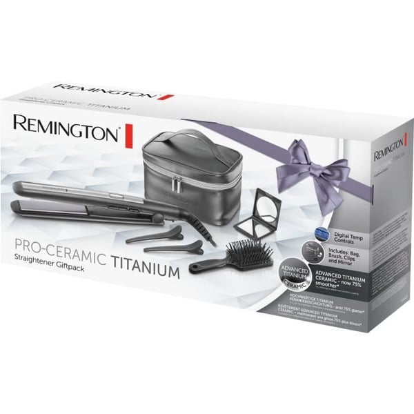 Remington S5506GP Plattång Set Advanced keramiska titanplattor - 6st