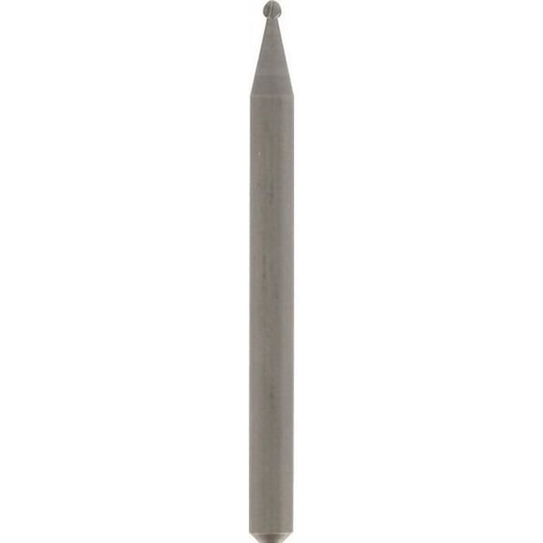 DREMEL 106 gravyrskärare - set om 3 (rund spets, Ø 1,6 mm) för skulptering och gravering i trä