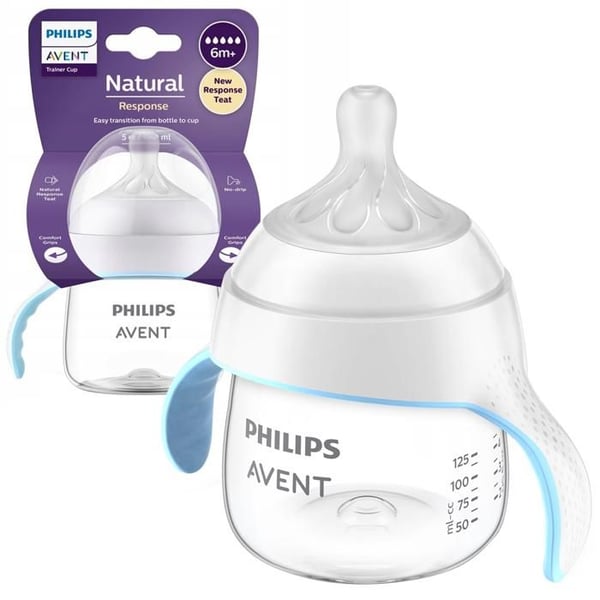 Lärkopptäcke - Philips Avent - SCF26361 - Naturligt läckageskydd 125 ml baby 6 månader+