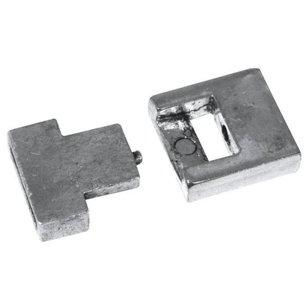 Rayher - Magnetlås för armband Silver 15 mm