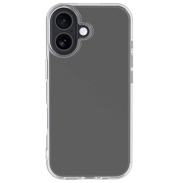 Silisoft skal - IPhone17 - Transparent