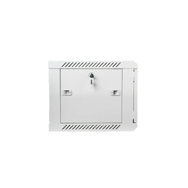 Væghængt Rack Skab Lanberg WF01-6406-10S 6U 600x450x379mm Stål Grå IP20 60kg hærdet Glas
