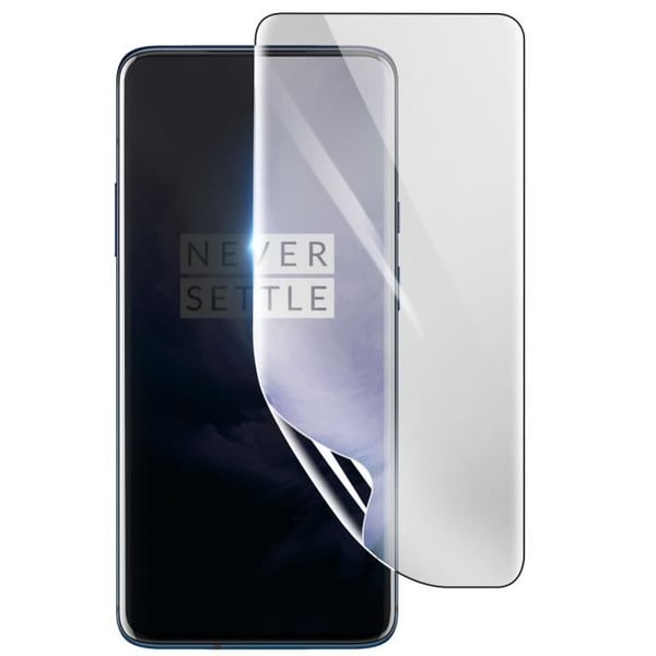 Skärmskydd - 3MK - Oneplus 7 Pro - Stötsäker Hydrogel - Transparent - Reptålig