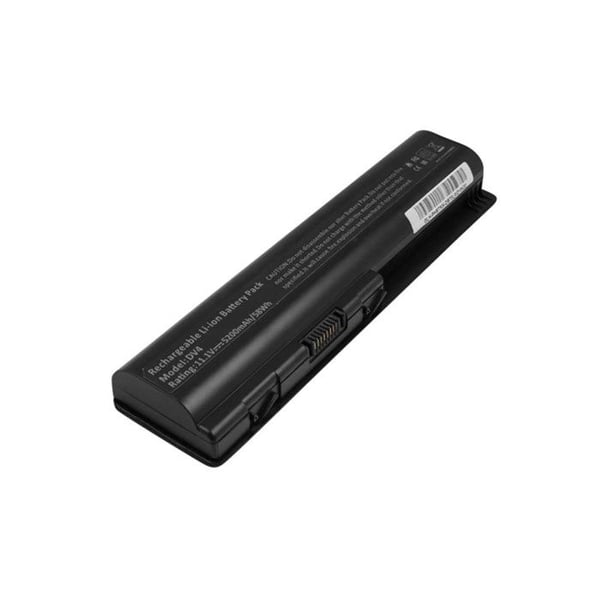 Batteri Li-ion 5200mAh för bärbar dator kompatibel med HP DV4 11.1V svart