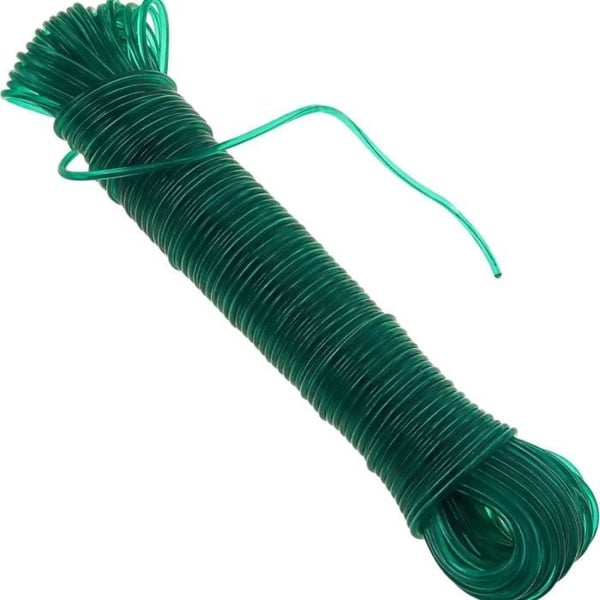 Klädstreck - SHOP-STORY - 3 mm x 20M - Robust stål - Hållbar Klädstreck - SHOP-STORY - 3 mm x 20M - Robust stål - Hållbar