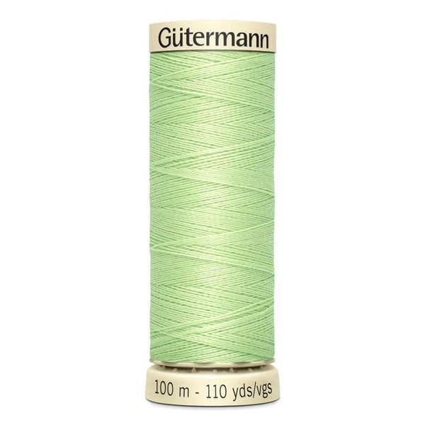Sytråd 100% polyester Gutermann 1 Spole - Att 152 - mjuk grön