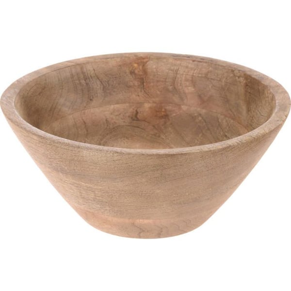 Träskål - UTMÄRKT - KO-A44710750 - 20 x 14 cm - Brun - Rund